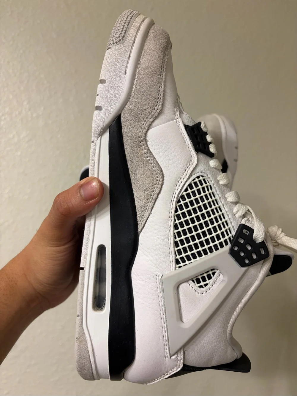 JORDAN 4 MILITARY BLACK